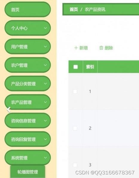 微信小程序 java農產品商城供銷系統 計算機畢業設計